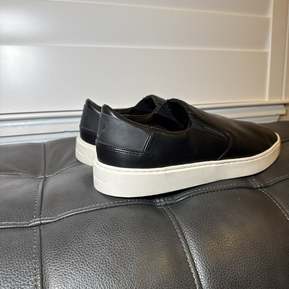 Thousand Fell Men’s 11.5 Low Top Lace Up Sneakers Black/White - Picture 2 of 9